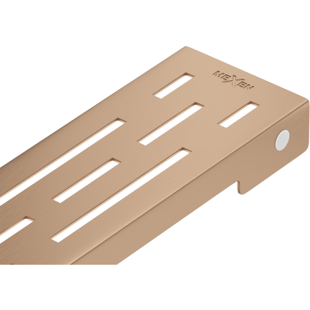 Mexen Flat M01 krytka pro lineární odtok 90 cm, kartáčovaná měď - 1C20090