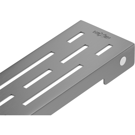 Mexen Flat M01 krytka pro liniový odtok 100 cm, kartáčovaná zbraňová šedá - 1E20100