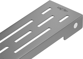 Mexen Flat M01 krytka pro liniový odtok 100 cm, kartáčovaná zbraňová šedá - 1E20100