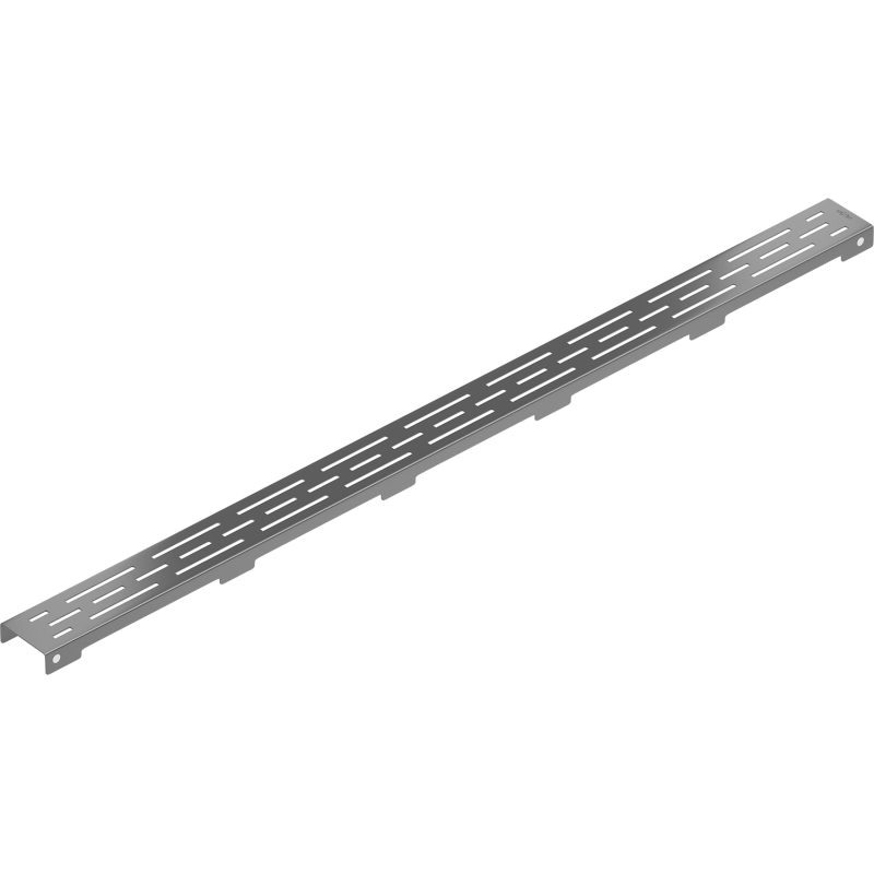Mexen Flat M01 krytka pro liniový odtok 100 cm, kartáčovaná zbraňová šedá - 1E20100