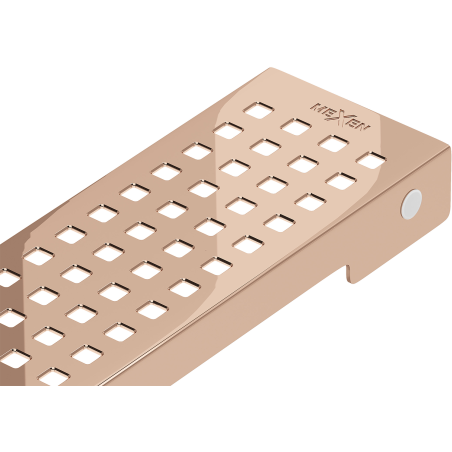Mexen Flat M08 maskovací kryt pro liniový odtok 80 cm, růžové zlato - 1625080