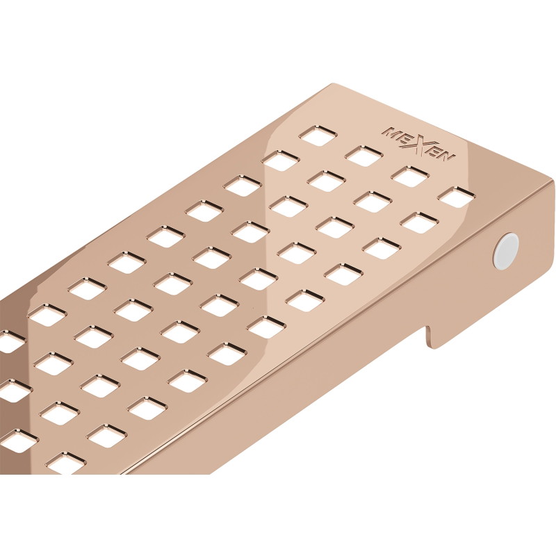 Mexen Flat M08 kryt k liniovému odtoku 100 cm, růžové zlato - 1625100