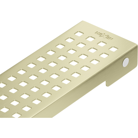 Mexen Flat M08 kryt k liniovému odtoku 80 cm, zlatý kartáčovaný - 1A25080