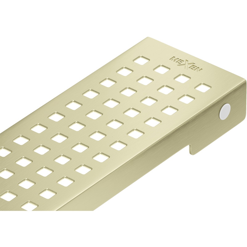 Mexen Flat M08 kryt pro liniový odtok 90 cm, zlatý kartáčovaný - 1A25090