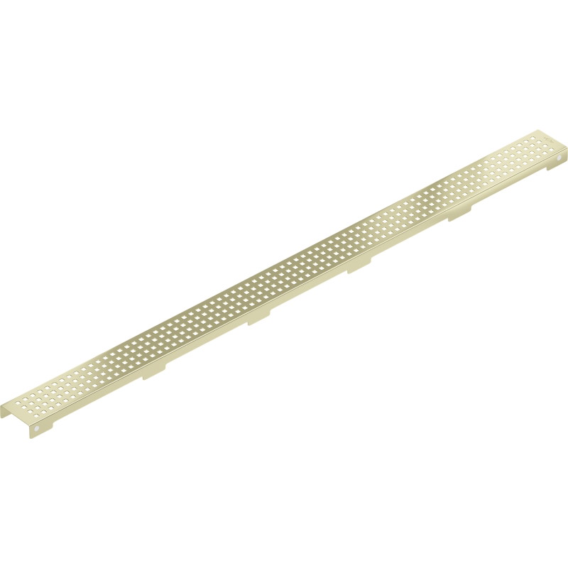 Mexen Flat M08 kryt na lineární odtok 100 cm, zlatý kartáčovaný - 1A25100