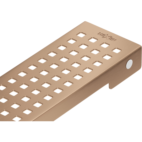 Mexen Flat M08 krytka pro liniový odtok 90 cm, kartáčovaná měď - 1C25090