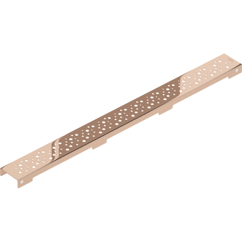 Mexen Flat M12 krytka pro podlahový žlab 50 cm, růžové zlato - 1621050