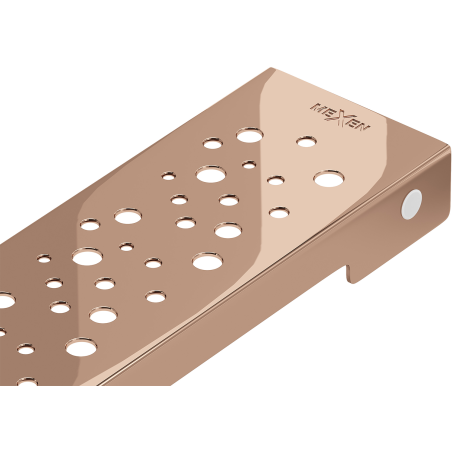 Mexen Flat M12 krytka pro liniový odtok 70 cm, růžové zlato - 1621070