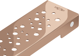 Mexen Flat M12 krytka pro liniový odtok 70 cm, růžové zlato - 1621070