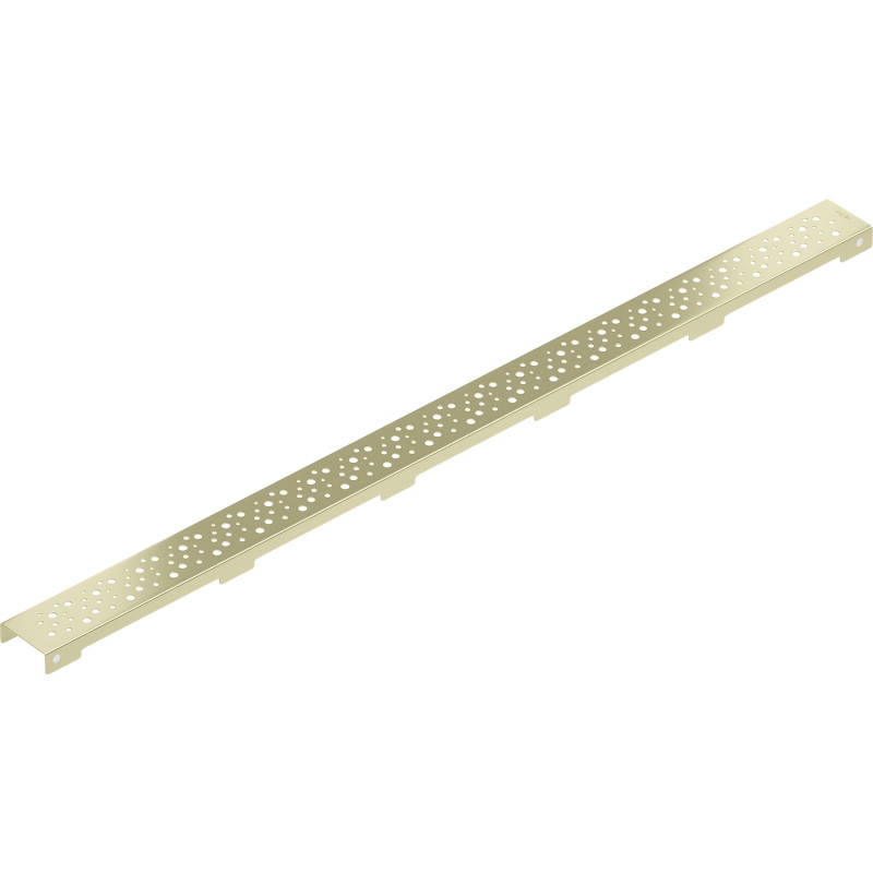 Mexen Flat M12 kryt pro liniový odtok 90 cm, zlatý kartáčovaný - 1A21090