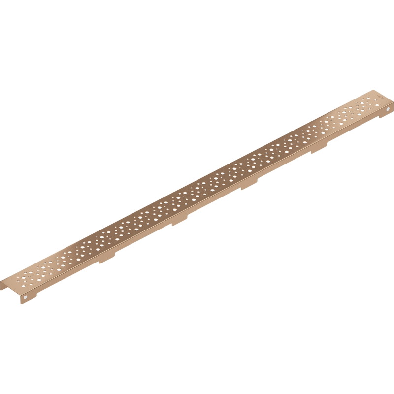Mexen Flat M12 krytka pro liniový odtok 100 cm, kartáčovaná měď - 1C21100