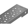 Mexen Flat M12 kryt pro liniový odtok 70 cm, kartáčovaný gun gray - 1E21070