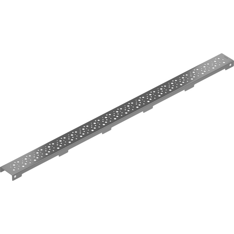 Mexen Flat M12 krycí lišta pro lineární odtok 90 cm, kartáčovaná zbraňově šedá - 1E21090