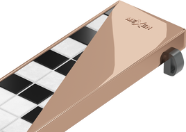 Mexen M13 kryt 2v1 pro liniový odtok 90 cm, růžové zlato - 1619090