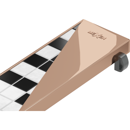 Mexen M13 krytka 2v1 pro liniový odtok 100 cm, růžové zlato - 1619100