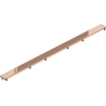 Mexen Flat M13 maskovnice 2v1 pro liniový odtok 100 cm, růžové zlato - 1619100
