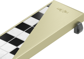 Mexen M13 kryt 2v1 pro lineární odtok 90 cm, zlatý kartáčovaný - 1A19090