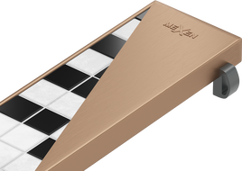 Mexen Flat M13 kryt 2v1 pro lineární odtok 50 cm, kartáčovaná měď - 1C19050