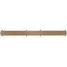Mexen Flat M13 kryt 2v1 pro liniový odtok 50 cm, kartáčovaná měď - 1C19050