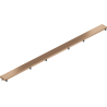 Mexen Flat M13 zakrývací panel 2v1 pro liniový odtok 80 cm, kartáčovaná měď - 1C19080