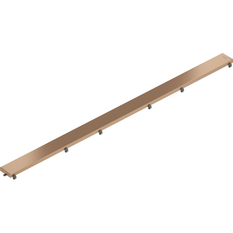 Mexen Flat M13 kryt 2v1 pro liniový odtok 100 cm, kartáčovaná měď - 1C19100