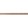 Mexen Flat M13 kryt 2v1 pro liniový odtok 100 cm, kartáčovaná měď - 1C19100