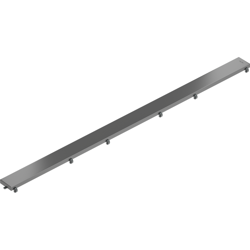 Mexen Flat M13 kryt 2v1 pro lineární odtok 90 cm, kartáčovaná zbraňová šedá - 1E19090