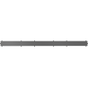 Mexen Flat M13 krytka 2v1 pro lineární odtok 90 cm, gun šedá kartáčovaná - 1E19090