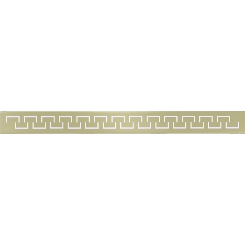 Mexen Flat M15 kryt pro liniový odtok 70 cm, zlatý kartáčovaný - 1A24070