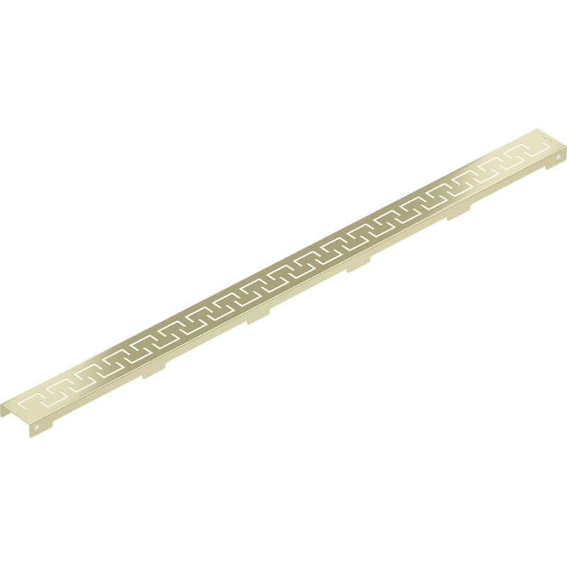 Mexen Flat M15 kryt pro liniový odtok 80 cm, zlatý kartáčovaný - 1A24080