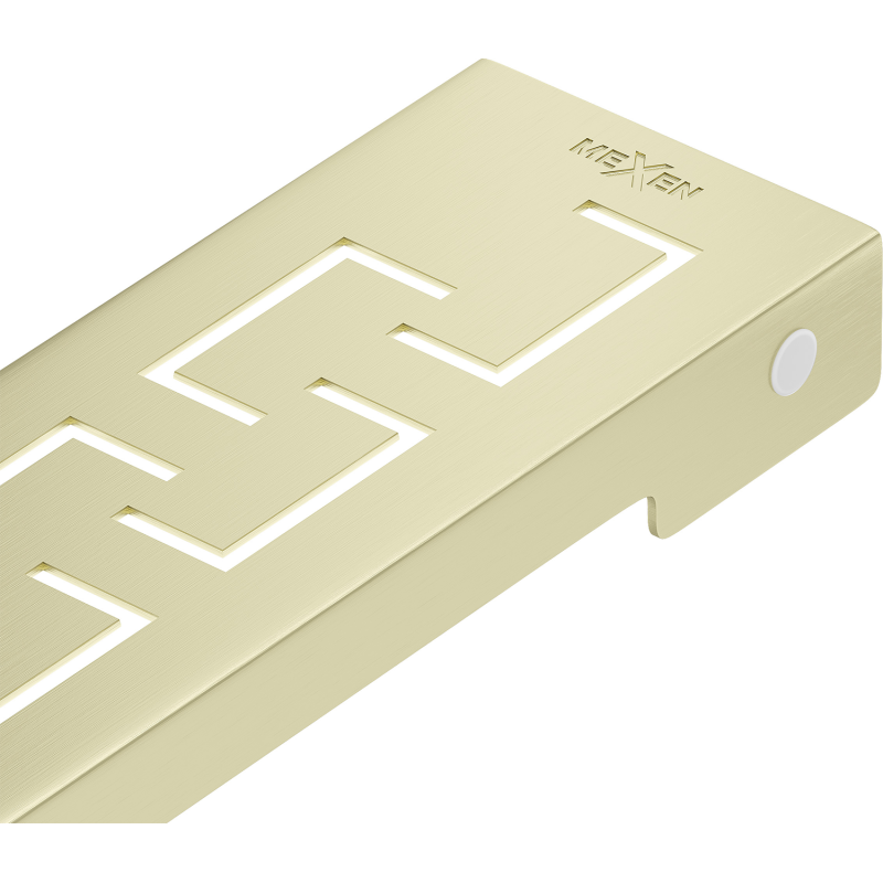 Mexen M15 kryt pro liniový odtok 100 cm, zlatý kartáčovaný - 1A24100