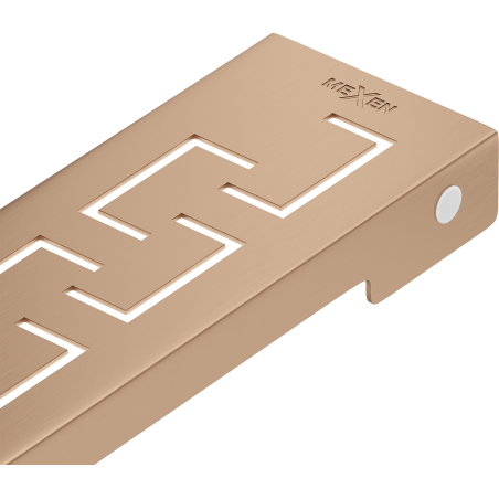Mexen Flat M15 kryt pro liniový odtok 50 cm, kartáčovaná měď - 1C24050