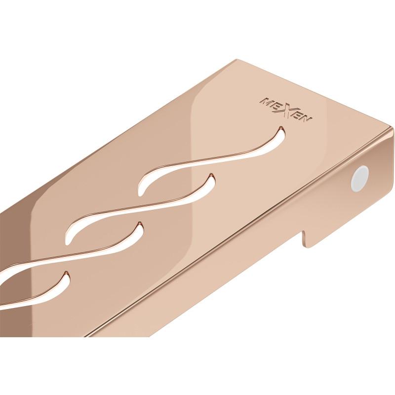 Mexen Flat M18 kryt na lineární odtok 70 cm, růžové zlato - 1623070