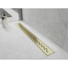 Mexen Flat M18 kryt pro liniový odtok 50 cm, zlatý kartáčovaný - 1A23050