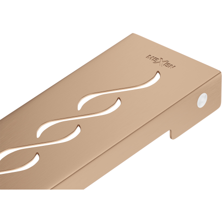 Mexen Flat M18 kryt pro lineární odtok 50 cm, kartáčovaná měď - 1C23050
