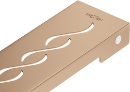 Mexen Flat M18 kryt pro lineární odtok 50 cm, kartáčovaná měď - 1C23050