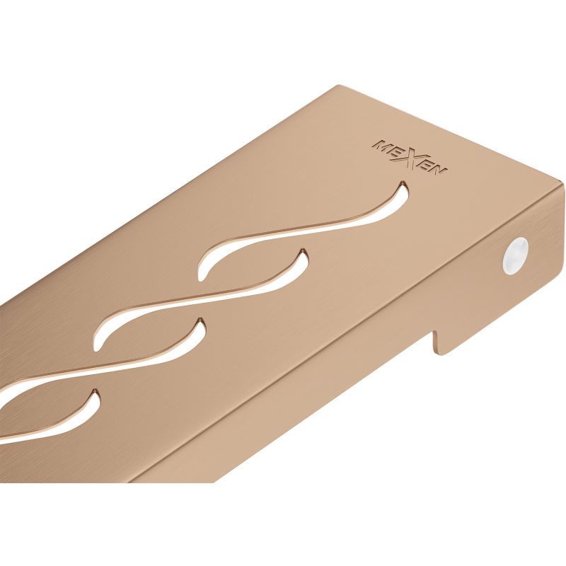 Mexen Flat M18 kryt pro liniový odtok 60 cm, kartáčovaná měď - 1C23060