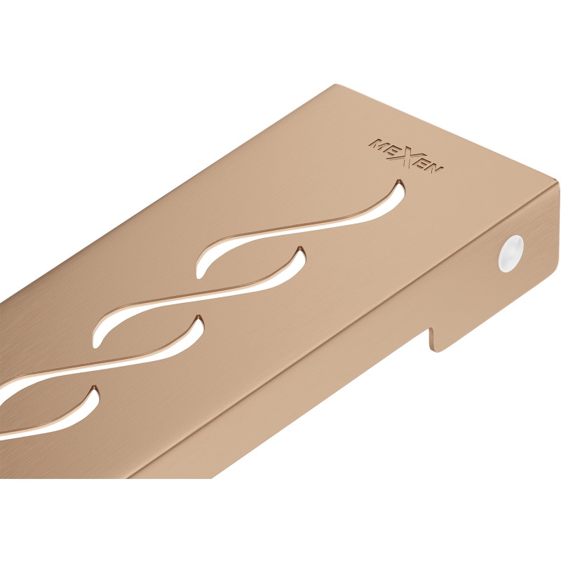 Mexen Flat M18 kryt pro liniový odtok 100 cm, kartáčovaná měď - 1C23100