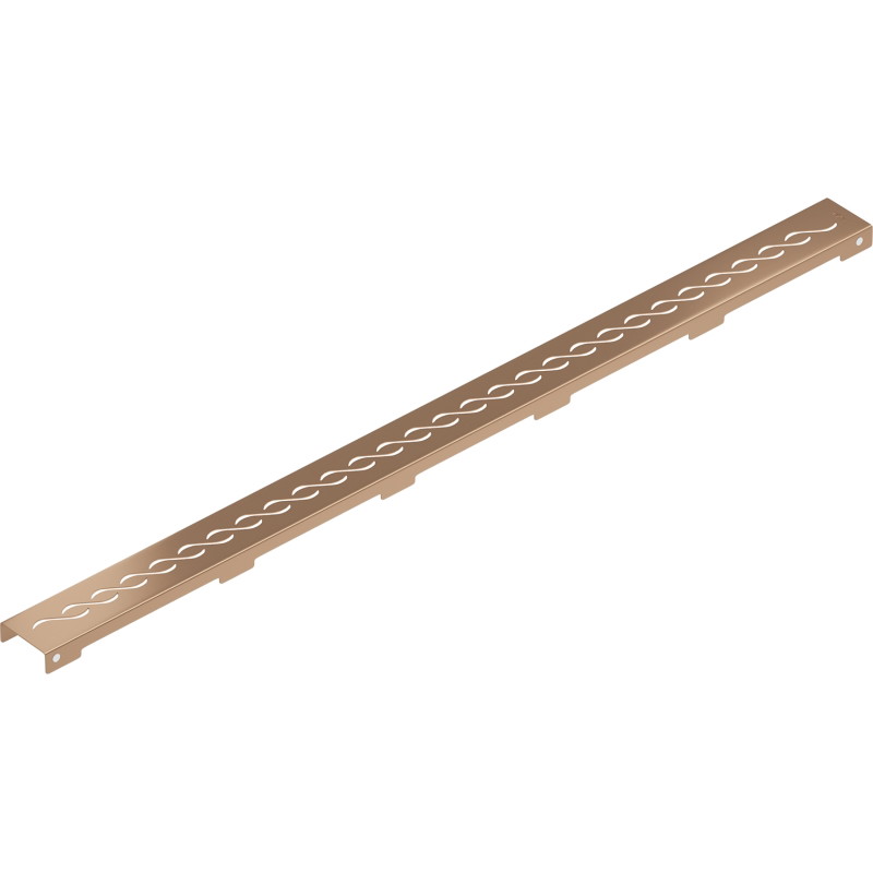 Mexen Flat M18 kryt pro liniový odtok 100 cm, kartáčovaná měď - 1C23100