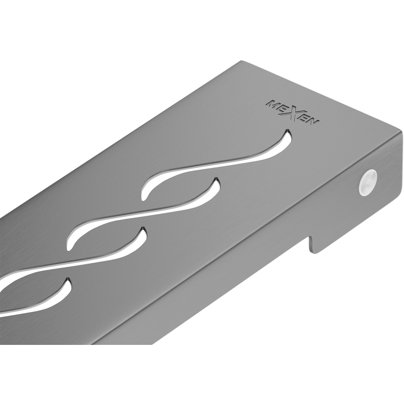 Mexen Flat M18 krytka pro liniový odtok 50 cm, gun gray kartáčovaný - 1E23050