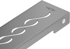 Mexen Flat M18 kryt pro liniový odtok 80 cm, gun gray kartáčovaný - 1E23080