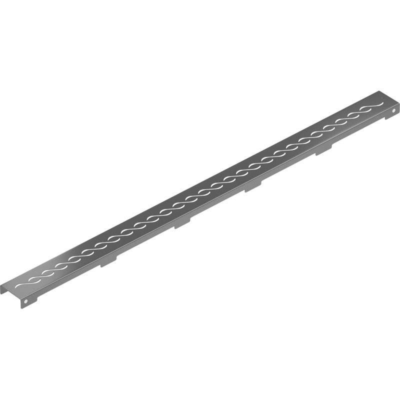 Mexen Flat M18 kryt na liniový odtok 80 cm, kartáčovaný gun gray - 1E23080