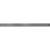 Mexen Flat M18 kryt na liniový odtok 80 cm, kartáčovaný gun gray - 1E23080