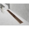 Mexen Flat M33 kryt pro lineární odtok 90 cm, kartáčovaná měď - 1C33090