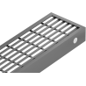 Mexen Flat M33 kryt na lineární odtok 90 cm, kartáčovaná gun gray - 1E33090