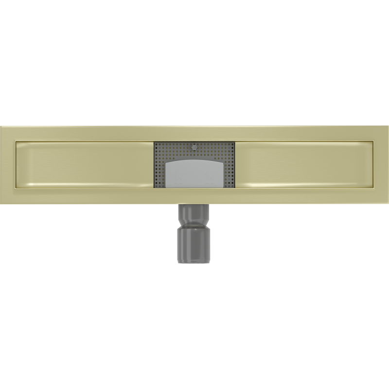 Mexen Flat tělo pro lineární odtok 60 cm, zlato kartáčované - 1A15060