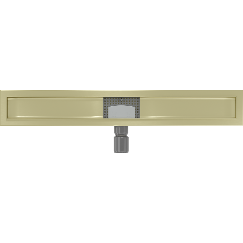 Mexen Flat těleso pro liniový odtok 70 cm, zlatý kartáčovaný - 1A15070