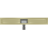 Mexen Flat tělo pro lineární odtok 80 cm, zlatý kartáčovaný - 1A15080