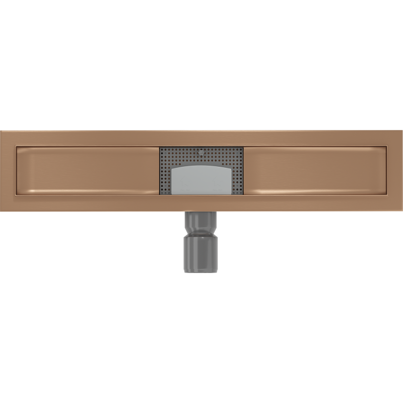 Mexen Flat těleso lineárního odtoku 60 cm, kartáčovaná měď - 1C15060