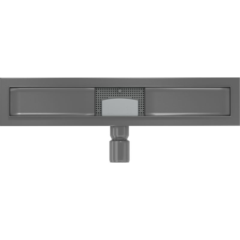 Mexen Flat tělo pro liniový odtok 50 cm, gun gray kartáčovaný - 1E15050